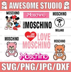 Moschino Bundle Svg, Moschino Logo Svg , Moschino Svg File Cut Digital Download