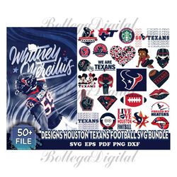 62 Designs Houston Texans Football Svg Bundle, Texans Svg