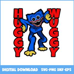 Huggy Wuggy Svg, Horror Huggy Wuggy Svg, Horror Svg, Poppy Playtime Svg, Png Eps Dxf Digital File