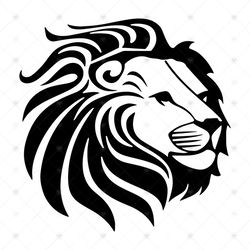 Lion SVG, PNG, PDF, Cricut, Cricut svg, Silhouette svg, Lion head svg, Animal svg, lion clipart, lion cutting file