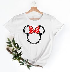 Minnie Ears Shirt , Minnie Shirt For Women And Men, Disneywo