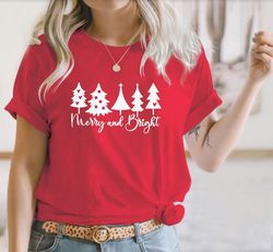 CHRISTMAS Tree T-shirt Xmas Funny Xmas Family Holiday Santa Claus Elf Snowman Jumpers Christmas Shirts, V.Christmas  Tre