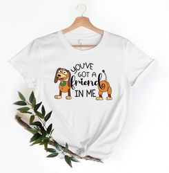 You've Got A Friend In Me Slinky Dog Shirt, Toy Story Character
