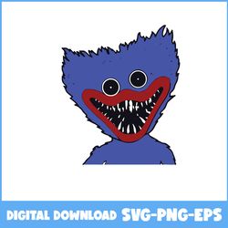 Horror Huggy Wuggy Svg, Huggy Wuggy Face Svg, Horror Svg, Poppy Playtime Svg, Cartoon Svg, Png Eps Dxf Digital File