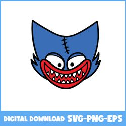 Huggy Wuggy Svg, Horror Huggy Wuggy Svg, Horror Svg, Poppy Playtime Svg, Cartoon Svg, Png Eps Dxf Digital File