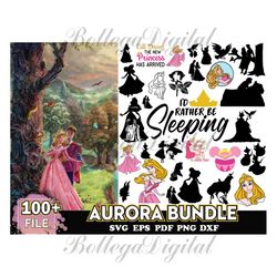 100 Files Princess Svg Bundle, Disney Princess Svg