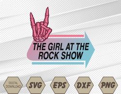 I Am The Girl At The Rock Show Classic Svg, Eps, Png, Dxf, Digital Download