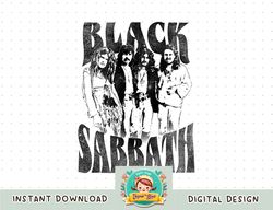 Official Black Sabbath Group Photo png, sublimation copy