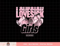 Official BLACKPINK Lovesick png, sublimation copy