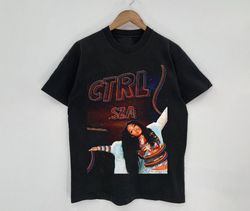 CTRL SZA Vintage Shirt, Sza Black T-Shirt, Sza Unisex Shirt, Music RnB Singer Rapper Shirt, Gift For Fan, Vintage Style