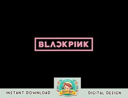 Official BLACKPINK The Album Track List Black Short Sleeve png, sublimation copy