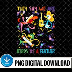 They say we are birds of a feather Png, arDis-Ney Three Caballeros Png, Donald Duck Png, Dis-Ney Margarita Png, Dis-Ney