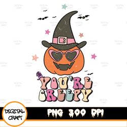 You're Creepy Happy Halloween Cricut Png, Happy Halloween Bundle Svg Dxf Eps Png Files, Happy Halloween Svg, Halloween C