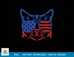 Patriotic Cat 4th Of July Meowica American Flag Sunglasses png, sublimation copy