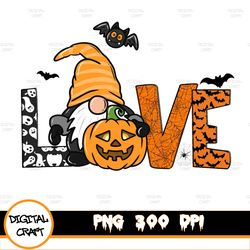 Love Halloween Sublimation Png, Love Halloween Png | Hand Drawn | Sublimation Design