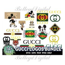 Gucci Logos Bundle, Trending Svg, Gucci Svg, Gucci Boutique Svg