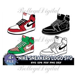 Nike Sneakers Logo Svg, Sneaker Svg, Nike Logo Svg, Jordan Svg