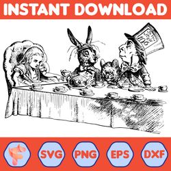 Alice in Wonderland SVG, Alice SVG, Princess svg, Alice in Wonderland Clipart, Alice in Wonderland cut file, Instant Dow