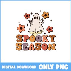 Ghost Png, Spooky Season Ghost Png, Ghost Png, Retro Halloween Png, Halloween Png, Cartoon Png, Png Digital File