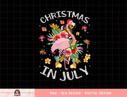 Tropical Pink Flamingo Hawaii Summer Cute Christmas In July Tank Top copy