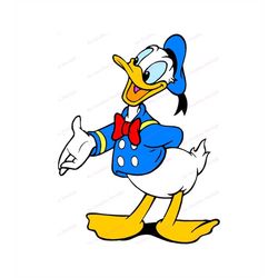 Donald Duck SVG 24, svg, dxf, Cricut, Silhouette Cut File, Instant Download