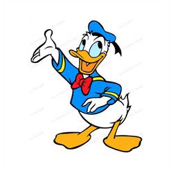 Donald Duck SVG 23, svg, dxf, Cricut, Silhouette Cut File, Instant Download