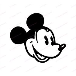 Mickey Mouse SVG 78, svg, dxf, Cricut, Silhouette Cut File, Instant Download