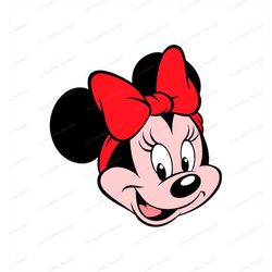 Minnie Mouse SVG 19, svg, dxf, Cricut, Silhouette Cut File, Instant Download