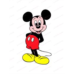 Mickey Mouse SVG 24, svg, dxf, Cricut, Silhouette Cut File, Instant Download