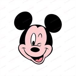 Mickey Mouse SVG 25, svg, dxf, Cricut, Silhouette Cut File, Instant Download