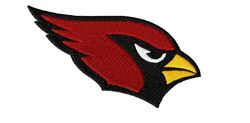 Arizona Cardinals logo. PES. Embroidery. Machine Embroidery Design. Digital Download