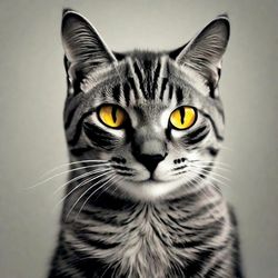 Adorable Gray Pedigree Kitten - Pure Cuteness