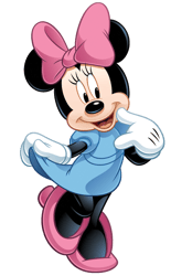 Minnie Mouse PNG, Minnie Mouse Clipart,Minnie Bows PNG, Minnie Mouse Letters Digital Download