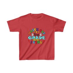 Back to school Shirt 1st day of School Grade Bundle Hello Pre kindergarten 1st 2nd 3rd 4th 5th Grade Teacher Shirt