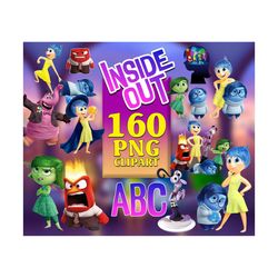 160 Inside Out Clipart, Inside Out Birthday, Inside Out Alphabet, Inside Out Tshirt Png