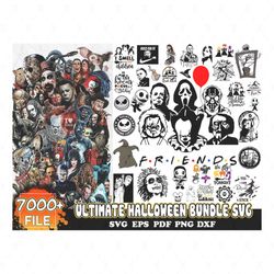 7000 Files Ultimate Halloween Bundle Svg, Halloween Svg