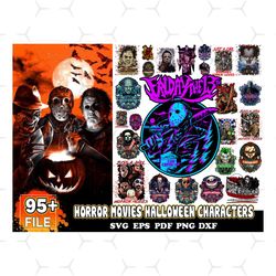 95 Bundle Halloween Png, Horror Movies Characters Png