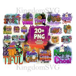 20 Design Halloween Pumpkin SVG Bundle, Halloween Svg, Halloween Cut Files