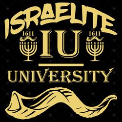 Israelite University IU Svg, Trending Svg, Israelite University, Israelite Svg, Israel Svg, University Svg, College Svg,