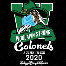 Woodlawn Strong Colonels Alumni Week 2020, Trending Svg