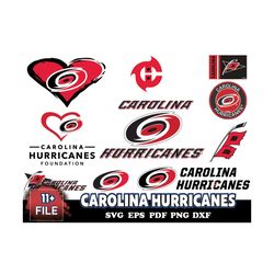 10 FILE Carolina Hurricanes Svg Bundle