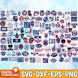 Bundle 117 Files New York Giants Football Team Svg, New York Giants svg, NFL Teams svg, NFL Svg, Png, Dxf, Eps, Instant