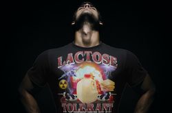 Lactose Cheese Tolerant Funny Meme Gift T shirt For Friends,Lactose Intolerant Milk LMAO Shirt For Teenager,Cringy Shirt