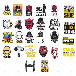 Star Wars Bundle Svg, Star Wars Svg, Star Wars Bundle, Star Wars Logo, Star Wars Clipart, Star Wars Vector, Mandalorian