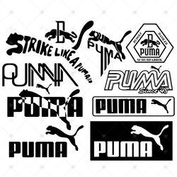 Puma Logo Svg Bundle, Trending Svg, Puma Svg, Puma Logo Svg, Puma Brand Svg, Puma Fashion, Puma Vector, Puma Png, Puma,