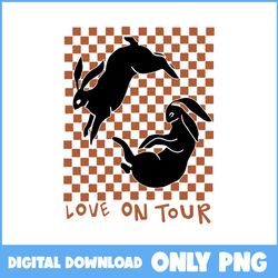 Love On Tour Png, Lot Bunny Stamp Harry Styles Merch Png, Bunny Png, Png Digital File