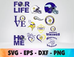 VIKINGS Lips svg, dxf, png, Cricut, Silhouette Cut File,NFL svg, football svg,Ai, Eps, Dxf, Jpg, football girl svg, love
