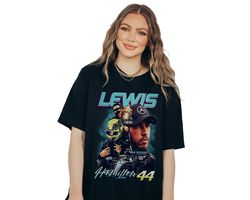 Lewis Hamilton SHIRT, Formula 1 Racing Team, Vintage 90s Mercedes Formula 1 Tshirt, Racing Driver FORMULA ONE Shirt, Lew