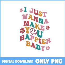 I Just Wanna Make You Happier Baby Png, Flower Png, Vintage Harry House Png, Harry's House Png, Harry Styles Png