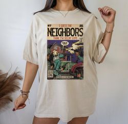 J. Cole - Neighbors Comic Book Inspired Tee, J. Cole Vintage, Hip Hop Rap Tee, Music Star T-shirt